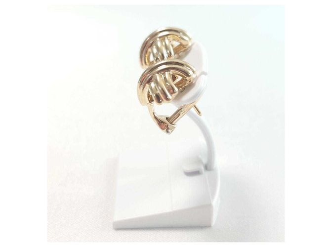 Orecchini a croce firmati Tiffany & Co. in oro 18K - vista 5