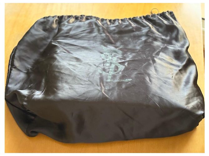 Borsa tote nera in pelle Yves Saint Laurent Nero - vista 11
