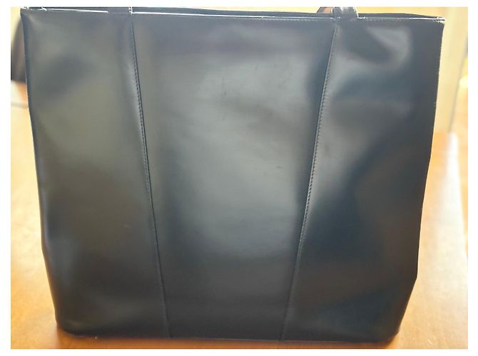 Borsa tote nera in pelle Yves Saint Laurent Nero - vista 5