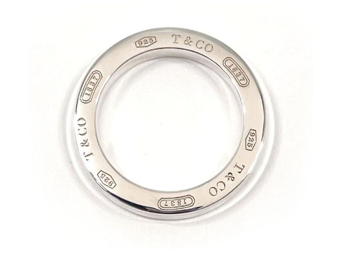 Tiffany & Co Pendente Circolare Tiffany 1837 in Argento 925 - vista 2