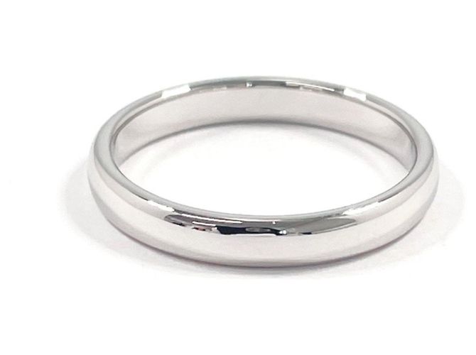Platin-Ehering von Tiffany & Co. Silber - Ansicht 2