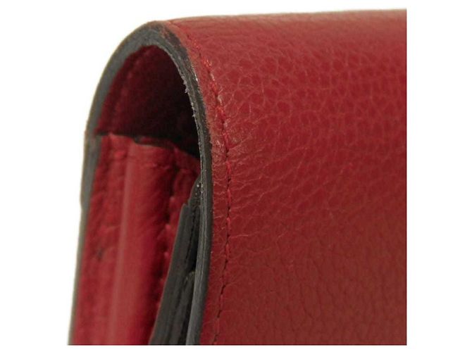 Cartera Pallas Long de Louis Vuitton Castaño Roja Fucsia - vista 27