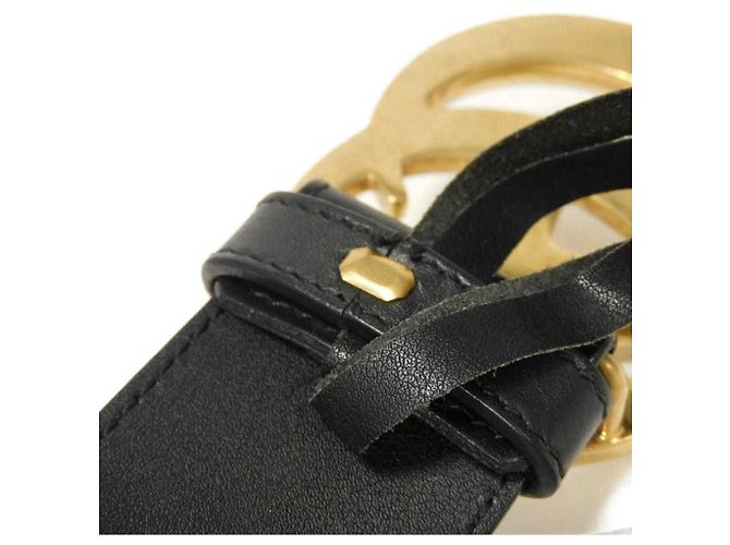 Gucci Kalbsledergürtel Schwarz - Ansicht 11