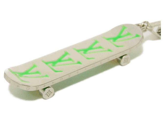 Colar de esmalte verde Louis Vuitton Prata - vista 3