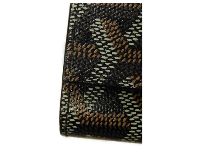 Portachiavi GOYARD Saint Michel Marrone Nero - view 15