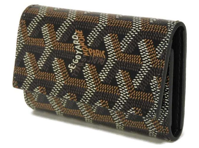 Portachiavi GOYARD Saint Michel Marrone Nero - view 2