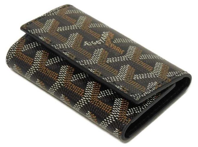 Portachiavi GOYARD Saint Michel Marrone Nero - view 4