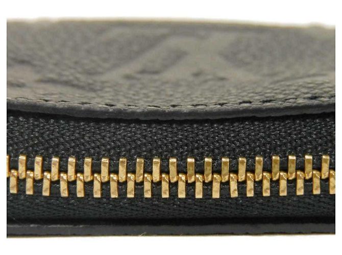 Monedero de cuero Monogram Empreinte Louis Vuitton Negro - vista 13