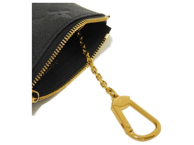 Monedero de cuero Monogram Empreinte Louis Vuitton Negro - vista 9