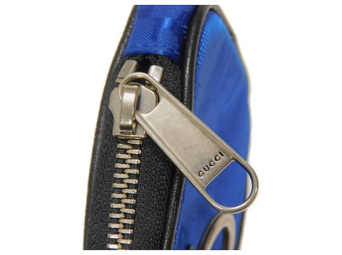 Portafoglio Mini Off the Grid di Gucci Blu - vista 10