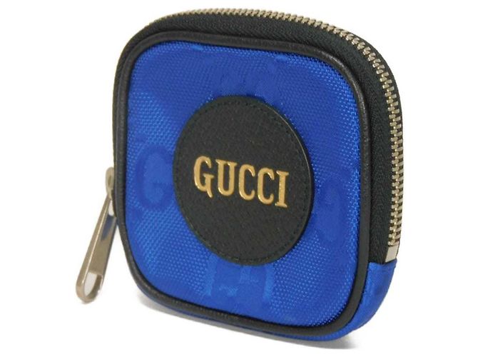 Portafoglio Mini Off the Grid di Gucci Blu - vista 2