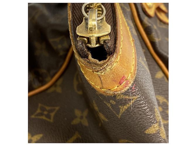 Borsa Louis Vuitton Monogram Tivoli GM Marrone - vista 8