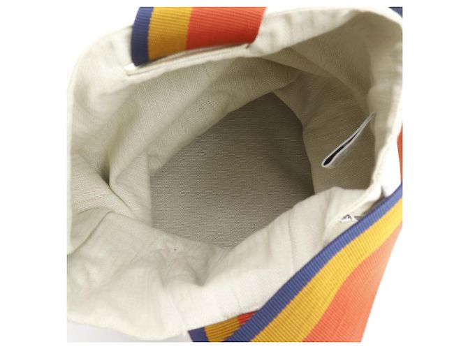 Borsa a Spalla Cavalier di Hermès in Toile H Beige - vista 5