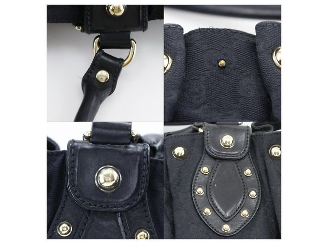 Gucci GG Canvas schwarze Tragetasche - Ansicht 13