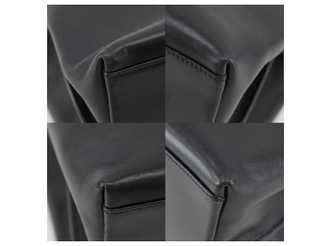 Borsa Tote Gancini Salvatore Ferragamo EF-21 9641 Nero - vista 4