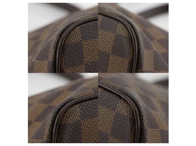 Borsa a mano Saleya PM Louis Vuitton Marrone Damier ebene - vista 4