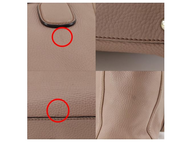 Gucci Soho Tote Bag Rosa Kalbsleder GG Muster Pink - Ansicht 15