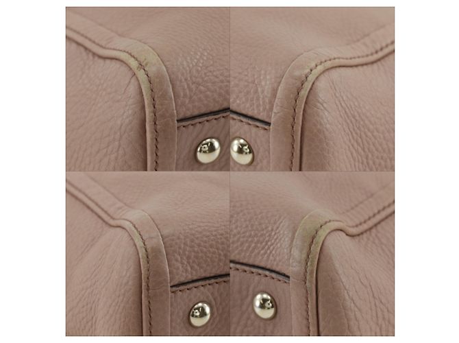 Gucci Soho Tote Bag Rosa Kalbsleder GG Muster Pink - Ansicht 4