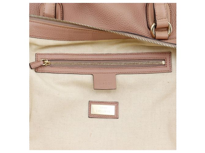 Gucci Soho Tote Bag Rosa Kalbsleder GG Muster Pink - Ansicht 8