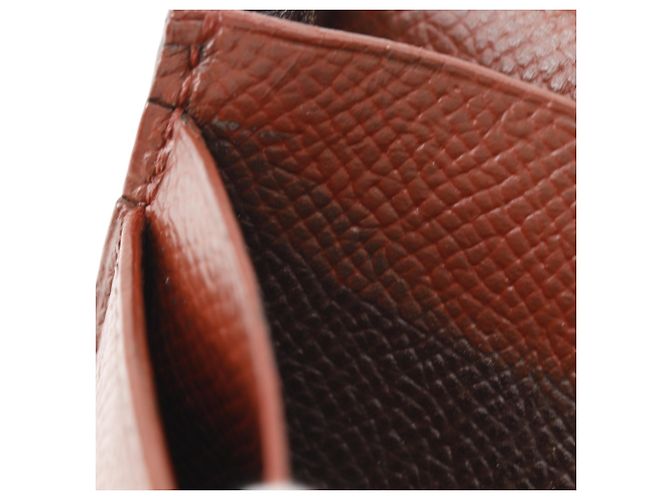 Hermès Cartera Larga Soufflé Bearn Hermes Castaño Multicolor - vista 13