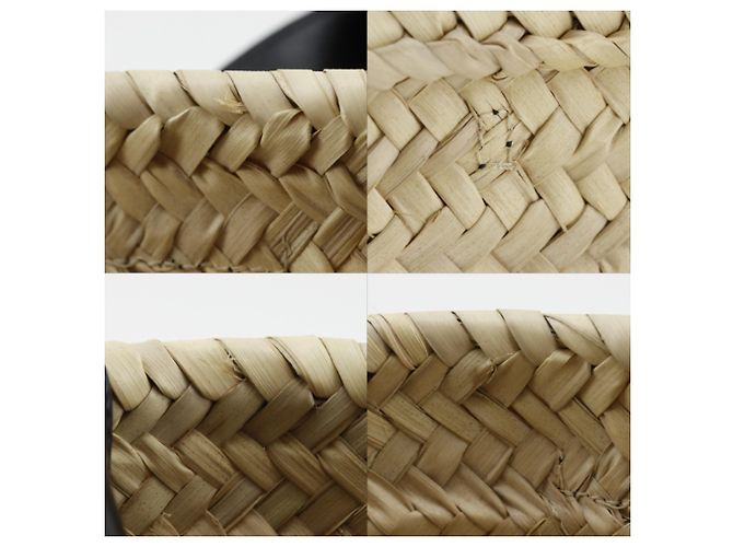 Borsa a mano in vimini Chloé Sense Small Beige - vista 10