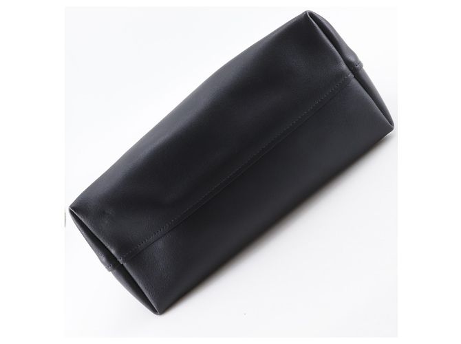 Borsa Tote in Pelle Nera Miu Miu con Catena Nero - vista 12