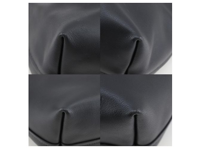 Borsa Tote in Pelle Nera Miu Miu con Catena Nero - vista 4