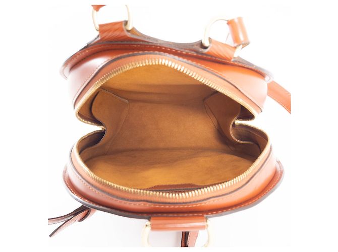 Louis Vuitton Mabillon Rucksack aus Epi-Leder Braun - Ansicht 13
