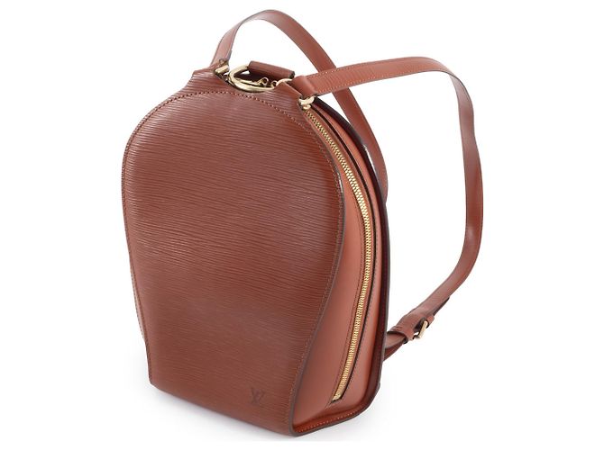 Louis Vuitton Mabillon Rucksack aus Epi-Leder Braun - Ansicht 2