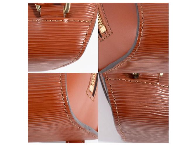 Louis Vuitton Mabillon Rucksack aus Epi-Leder Braun - Ansicht 20
