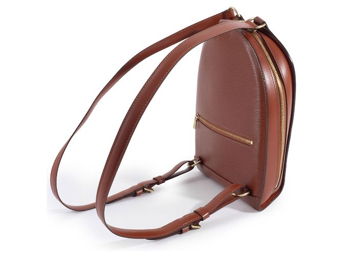 Louis Vuitton Mabillon Rucksack aus Epi-Leder Braun - Ansicht 3