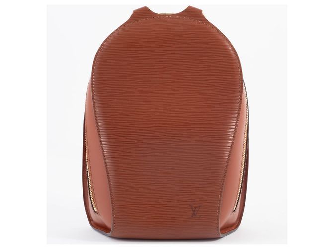 Louis Vuitton Mabillon Rucksack aus Epi-Leder Braun - Ansicht 4