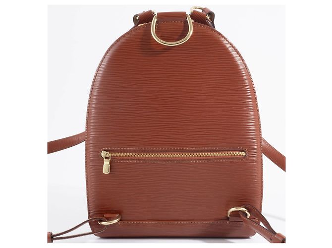 Louis Vuitton Mabillon Rucksack aus Epi-Leder Braun - Ansicht 5