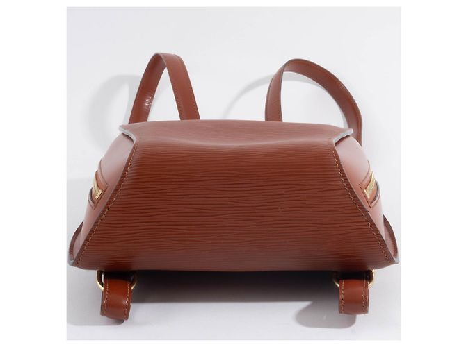 Louis Vuitton Mabillon Rucksack aus Epi-Leder Braun - Ansicht 9