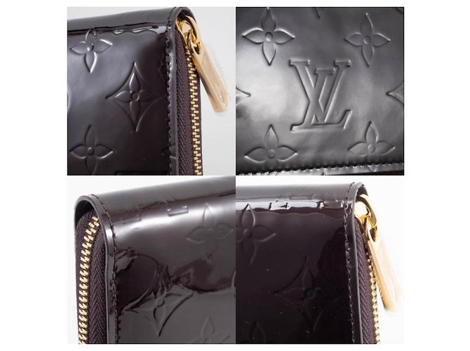 Portafoglio Zippy Louis Vuitton in Amarante Bordò - vista 17