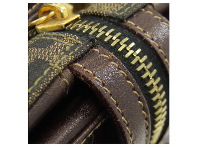 Fendi Mini Boston Handtasche mit Zucca-Muster Braun - Ansicht 11