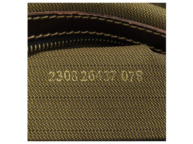 Fendi Mini Boston Handtasche mit Zucca-Muster Braun - Ansicht 7