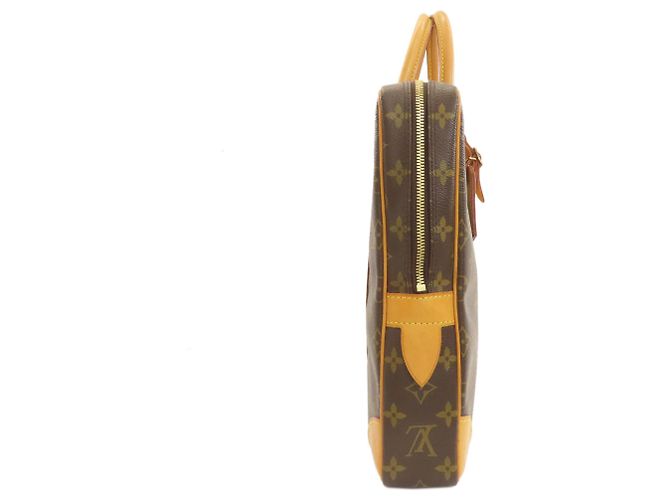 Borsa da viaggio business Louis Vuitton M53361 Marrone Monogramma - vista 3