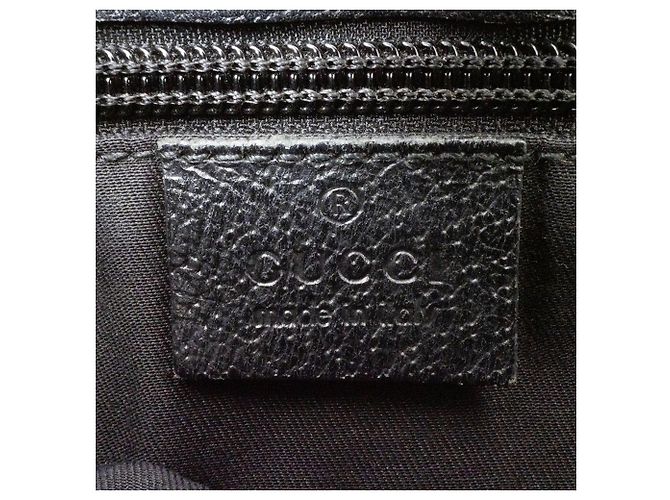 Borsa a Spalla Gucci GG Canvas Nero - vista 12
