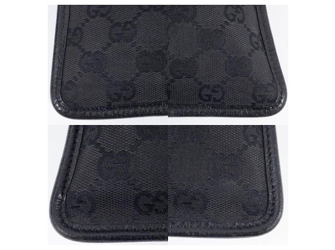 Borsa a Spalla Gucci GG Canvas Nero - vista 20