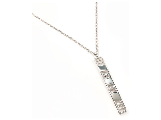Tiffany & Co Collana Bar Atlas Tiffany in Argento Sterlingo 925 - vista 2