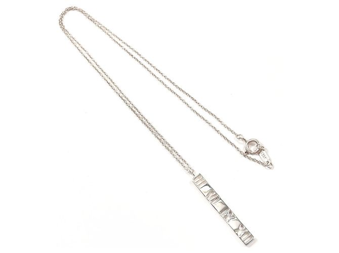 Tiffany & Co Collana Bar Atlas Tiffany in Argento Sterlingo 925 - vista 3