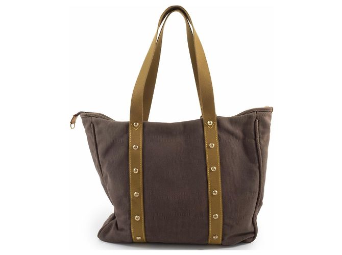 Borsa Tote Antigua Cabas GM di Louis Vuitton Marrone - vista 3