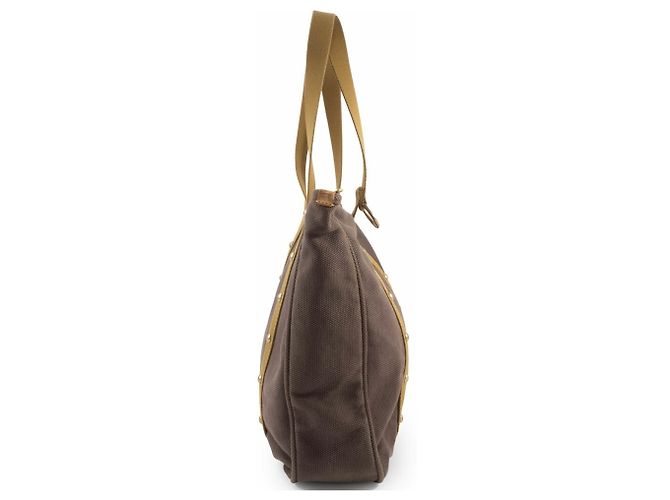 Borsa Tote Antigua Cabas GM di Louis Vuitton Marrone - vista 4