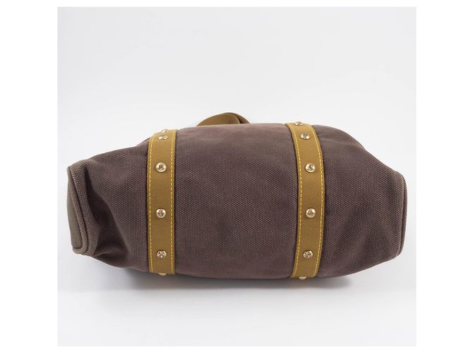Borsa Tote Antigua Cabas GM di Louis Vuitton Marrone - vista 7