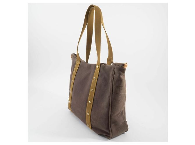 Borsa Tote Antigua Cabas GM di Louis Vuitton Marrone - vista 9