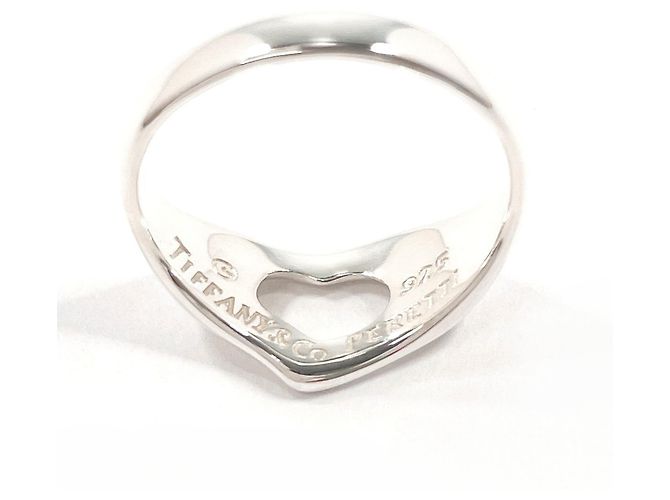 Tiffany & Co Tiffany Open Heart Elsa Peretti Ring Silber - Ansicht 3