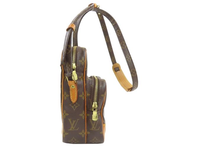 Borsa a Spalla Amazon M45236 di Louis Vuitton Marrone Monogramma - vista 3