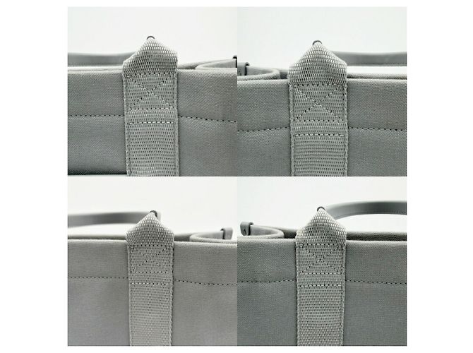 Graue Canvas- und Leder-Tote von Balenciaga Braun - Ansicht 12