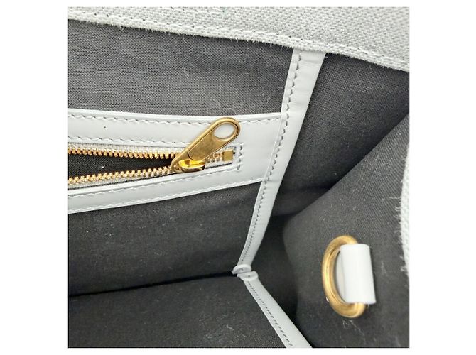 Graue Canvas- und Leder-Tote von Balenciaga Braun - Ansicht 19